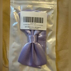 Men’s Satin Bow Tie - Purple